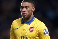 Tiền đạo Alex Oxlade-Chamberlain của Arsenal