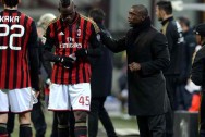 Huấn luyện viên Clarence Seedorf của AC Milan