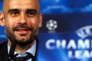 Huấn luyện viên trưởng Pep Guardiola của Bayern Munich