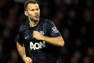 Tiền vệ Ryan Giggs của Manchester United