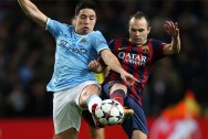 Tiền vệ Samir Nasri của Manchester City