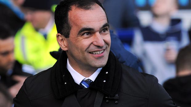 Huấn luyện viên Roberto Martinez của Everton 