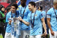 Tiền vệ Samir Nasri của Manchester City