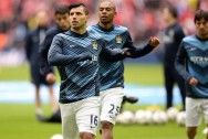 Tiền đạo Sergio Aguero của Manchester City