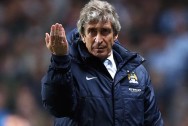 Huấn luyện viên Manuel Pellegrini của Manchester City