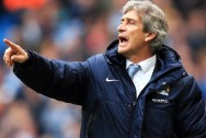 Manuel Pellegrini - Manchester City v Liverpool