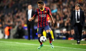 Tiền đạo Neymar của Barcelona