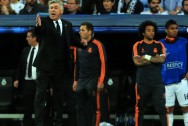 Huấn luyện viên Carlo Ancelotti của Real Madrid