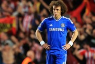 Hậu vệ người Brazil David Luiz của Chelsea