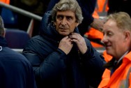 Huấn luyện viên Manuel Pellegrini của Manchester City