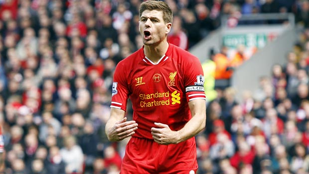 Đội trưởng Steven Gerrard của Liverpool