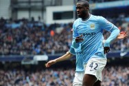 Yaya Toure Manchester City Midfielder