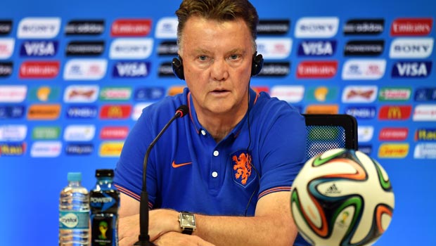 Netherlands coach Louis van Gaal