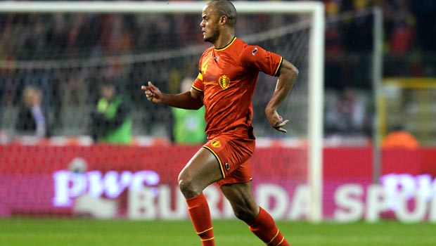 Vincent Kompany Belgium World Cup 2014
