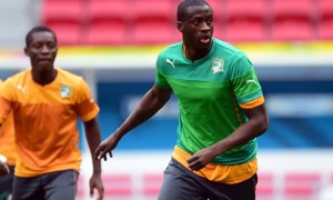 Yaya Toure Ivory Coast midfielder