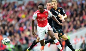 Danny Welbeck Arsenal v Hull City