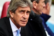 Man City manager Manuel Pellegrini