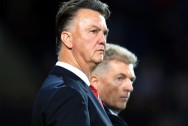 Man Utd Louis van Gaal and West Bromwich Jos van Dijk