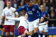 Ross Barkley Everton v Aston Villa