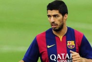 Barcelona striker Luis Suarez