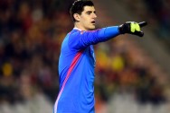 Chelsea keeper Thibaut Courtois