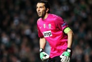 Juventus goalkeeper Gianluigi Buffon