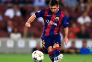 Lionel Messi Barcelona Champions League