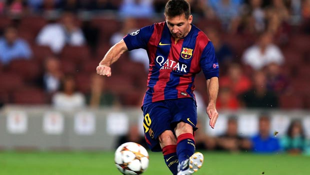 Lionel Messi Barcelona Champions League