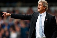 Man City boss Manuel Pellegrini