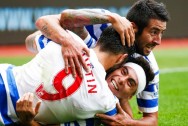 Mauricio Isla and Eduardo Vargas QPR