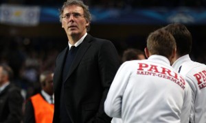 Paris Saint Germain manager Laurent Blanc