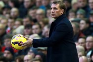 Brendan Rodgers Liverpool v Stoke City