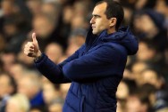 Everton boss Roberto Martinez