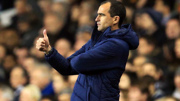 Everton boss Roberto Martinez