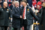 Man United Louis van Gaal and Hull City Steve Bruce