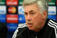 Real Madrid manager Carlo Ancelotti