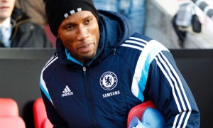 Tiền đạo Chelsea Didier Drogba