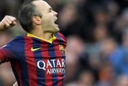 Ngôi sao Barcelona Andres Iniesta