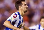 Deportivo-Coruna winger Isaac Cuenca