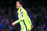 Tiền đạo Barcelona Luis Suarez