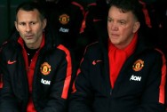 Man United Ryan Giggs và Louis van Gaal