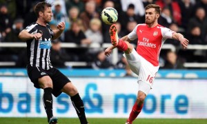 Newcastle-United-v-Arsenal-Aaron-Ramsey