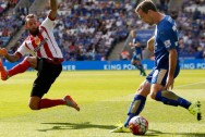 Sunderland-striker-Steven-Fletcher-and-Christian-Fuchs