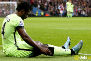 Manchester-City-Wilfried-Bony-sits-injured