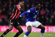 AFC-Bournemouth-Sylvain-Distin-and-Everton-Romelu-Lukaku