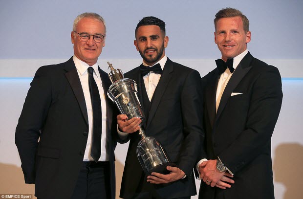 Lễ trao giải cầu thủ xuất sắc nhất năm của PFA - Gọi tên Mahrez và Alli - dafabet the thao 1