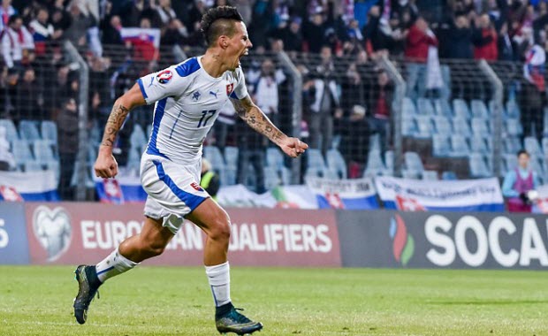 euro 2016 - keo bong da - diem so sau vong bang - slovakia - marek hamsik