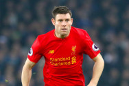 Liverpool midfielder James Milner