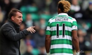 Celtic: Sinclair kỳ vọng vào HLV trưởng Brendan Rodgers