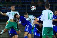 Northern Irelands Josh Magennis - San Marino v Northern Ireland - 2018 FIFA World Cup Qualifying